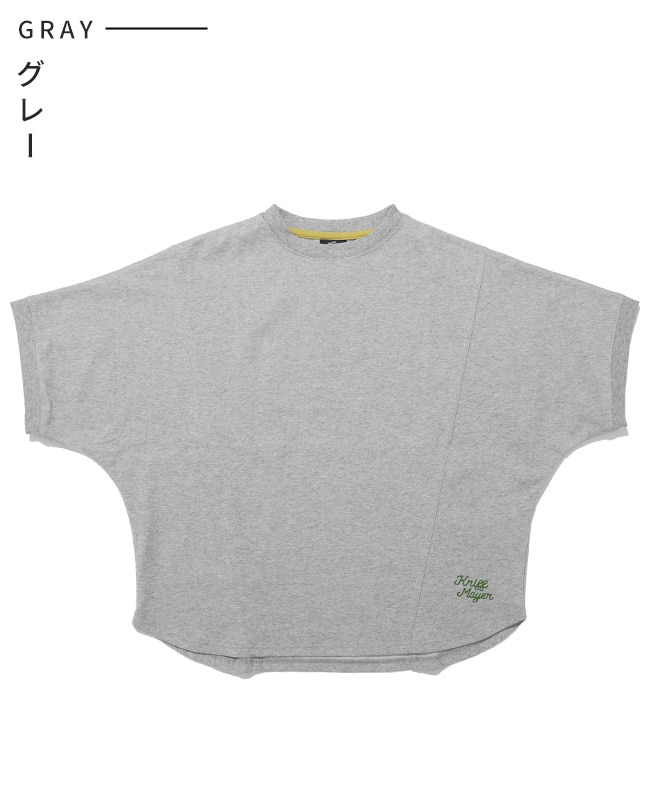 クリフメイヤー[公式] ウェットプロテクト袖リブモモンガT LADYS W2547818