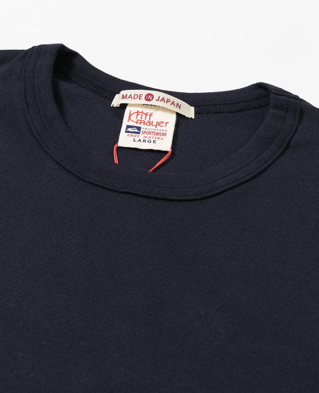 クリフメイヤー[公式] [日本製]タイトフィット切替5分袖Tシャツ MENS 839900A