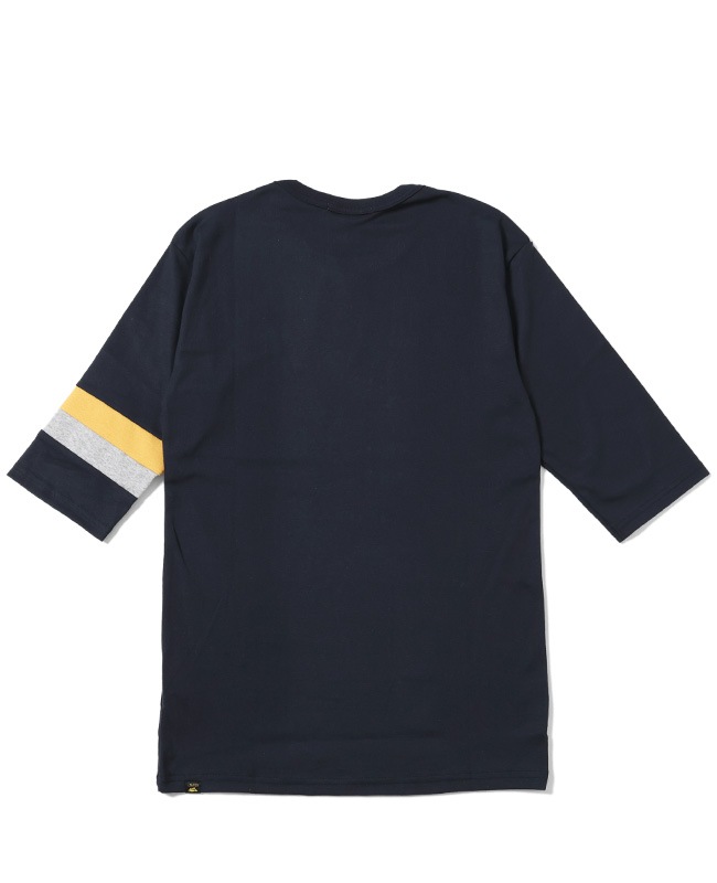 クリフメイヤー[公式] [日本製]タイトフィット切替5分袖Tシャツ MENS 839900A