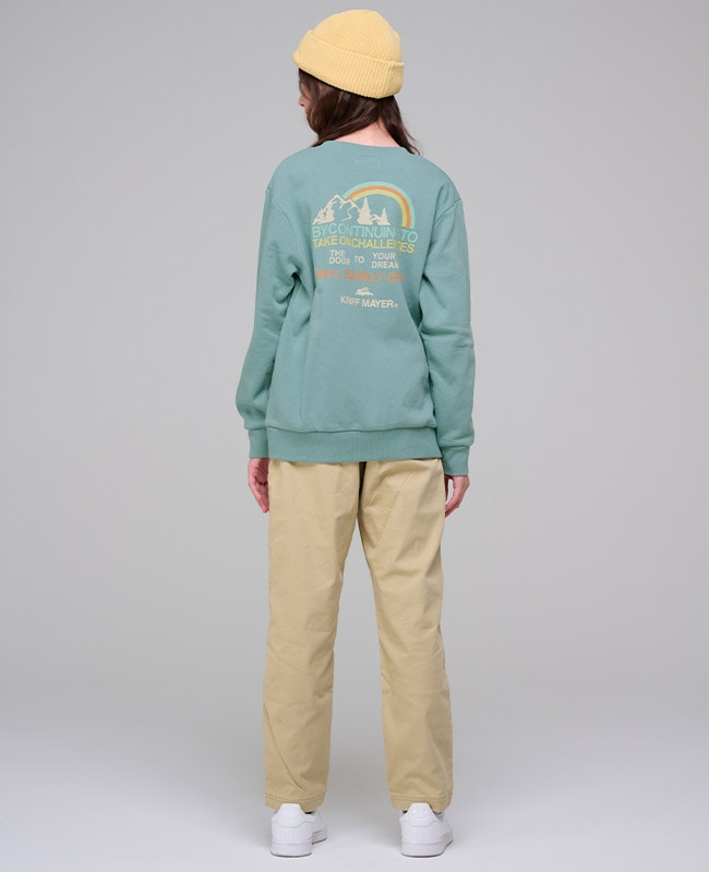 クリフメイヤー[公式] シフォンタッチクルー(虹) KIDS J2527840