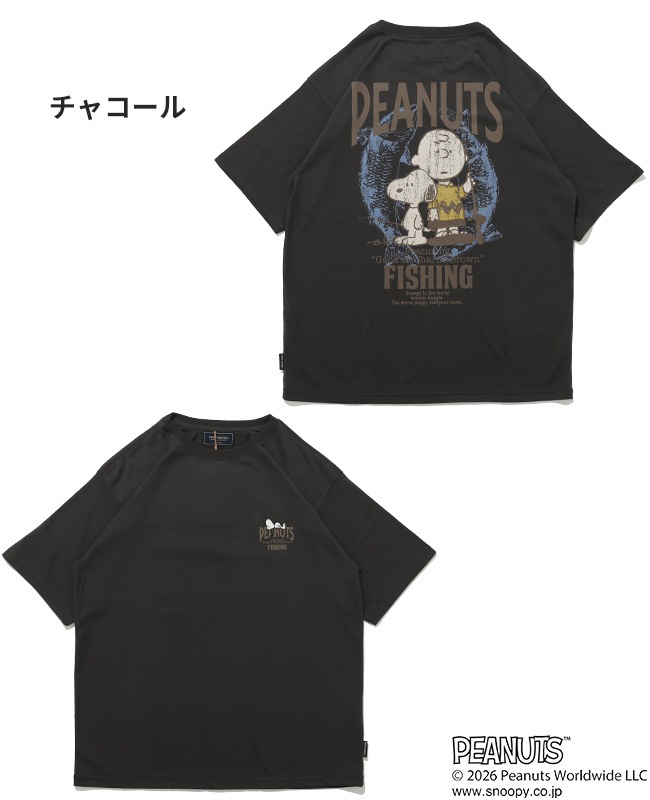 クリフメイヤー[公式] スヌーピープリントT(釣り) MENS 2557803 | MENS