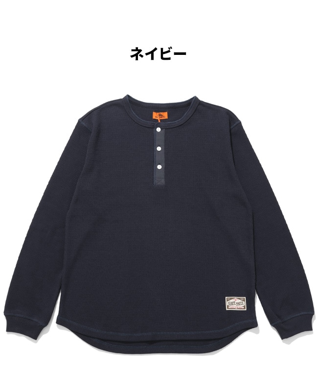 クリフメイヤー[公式] ハニカムワッフルヘンリーロンT MENS 2517820