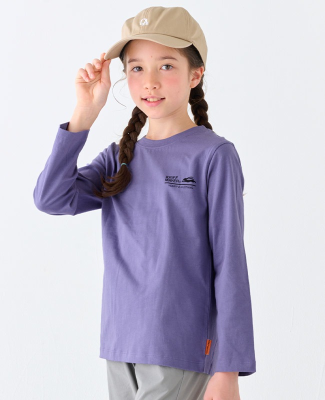 クリフメイヤー[公式] 楽LUCK-T（ロゴ） KIDS J2434300