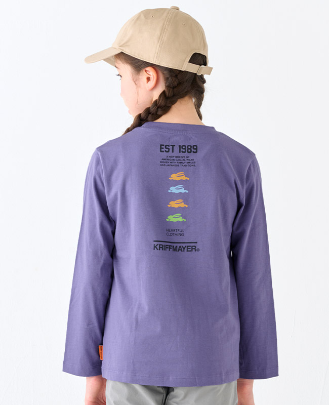 クリフメイヤー[公式] 楽LUCK-T（ロゴ） KIDS J2434300