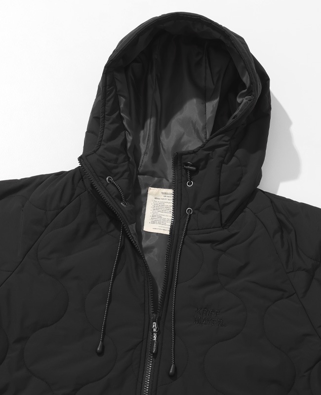 クリフメイヤー[公式] キルティングフードジャケット MENS 2525105
