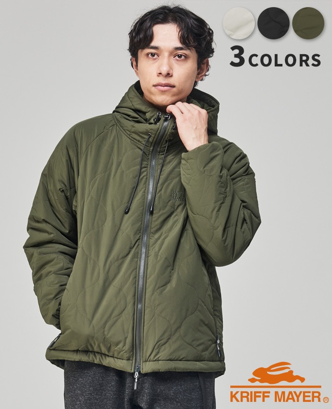 クリフメイヤー[公式] キルティングフードジャケット MENS 2525105