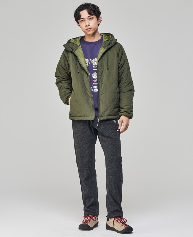 クリフメイヤー[公式] キルティングフードジャケット MENS 2525105