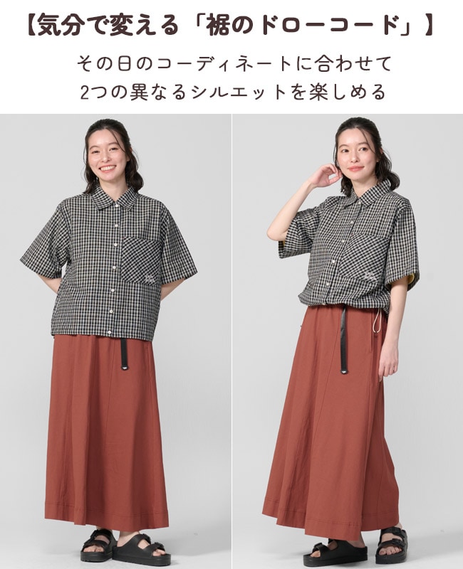 クリフメイヤー[公式] シアサッカードロストチェックシャツ LADYS