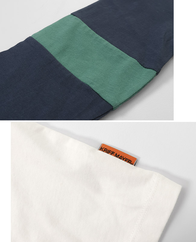 クリフメイヤー[公式] 楽LUCK-T（袖切替） KIDS J2434307