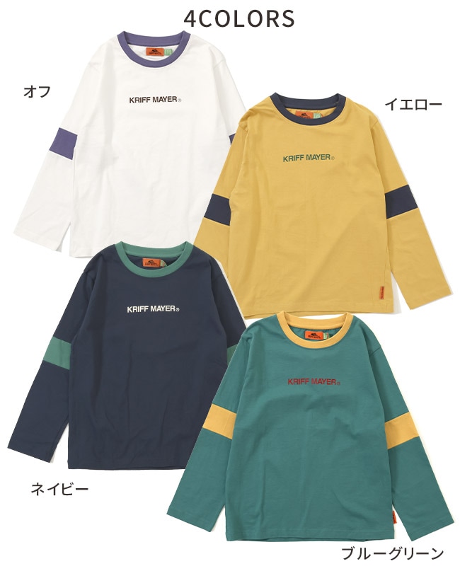クリフメイヤー[公式] 楽LUCK-T（袖切替） KIDS J2434307