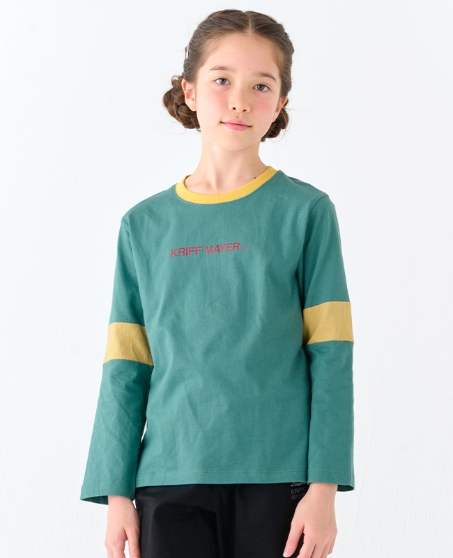 クリフメイヤー[公式] 楽LUCK-T（袖切替） KIDS J2434307