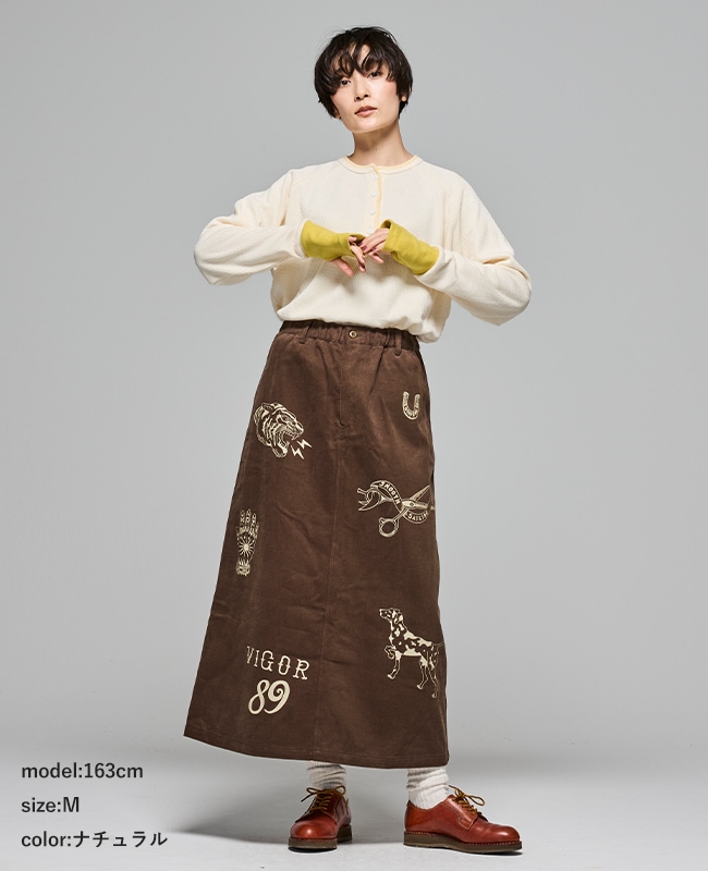 クリフメイヤー[公式] ハニカムワッフルバイカラーロンT LADYS W2517831