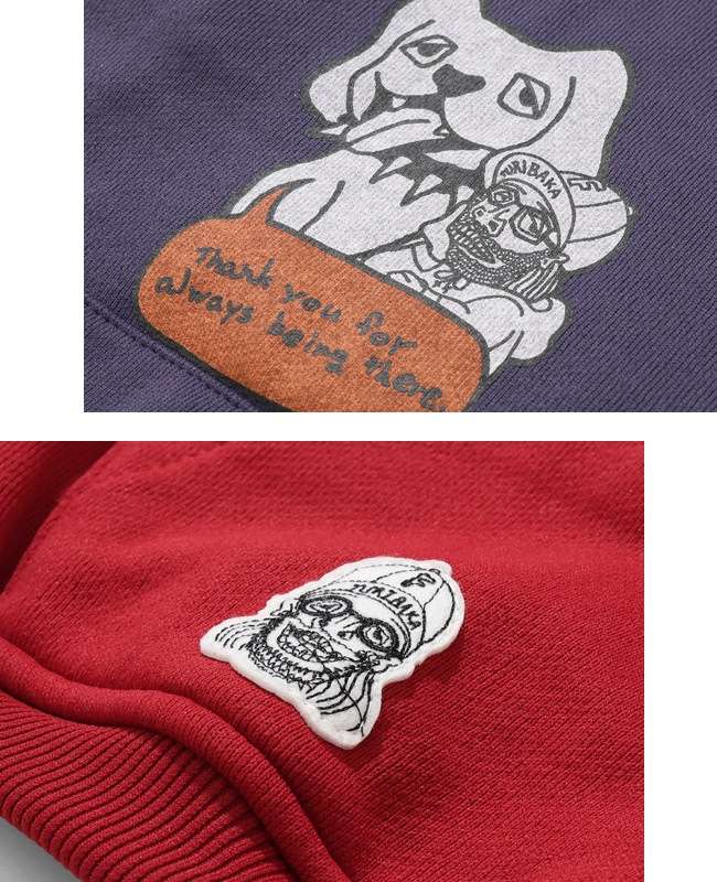 クリフメイヤー[公式] チルタイム裏起毛パーカー DOG D2527815