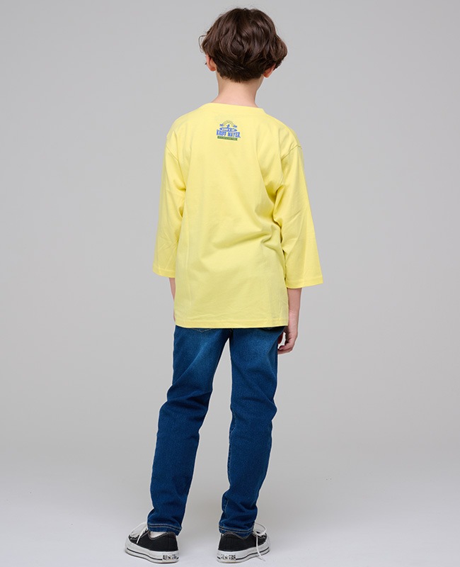 クリフメイヤー[公式] 楽LUCK七分袖Tシャツ(波) KIDS J2536316