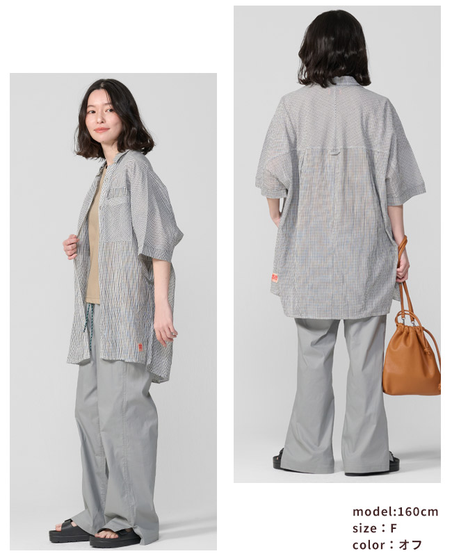 クリフメイヤー[公式] スズシゲワイドシアーシャツ LADYS W2557205
