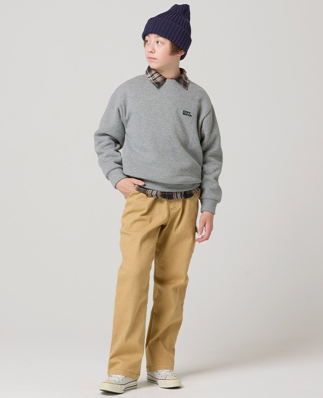 クリフメイヤー[公式] ソフト裏起毛クルー(MOTTOKURE) KIDS J2627831