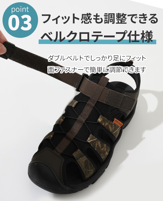 クリフメイヤー[公式] スポーツサンダル(グルカタイプ) MENS KRI-9923