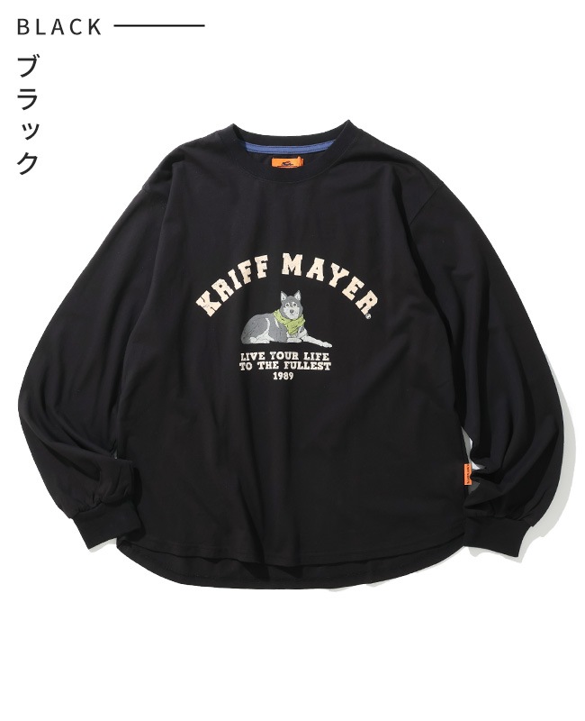 クリフメイヤー[公式] プリントロンT(マフラーハスキー) LADYS W2517830