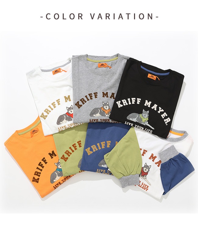 クリフメイヤー[公式] プリントロンT(マフラーハスキー) LADYS W2517830