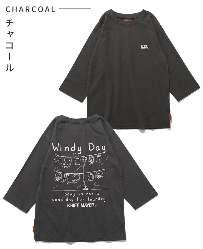 クリフメイヤー[公式] 楽LUCK七分袖Tシャツ(日本の妖怪) KIDS J2536317