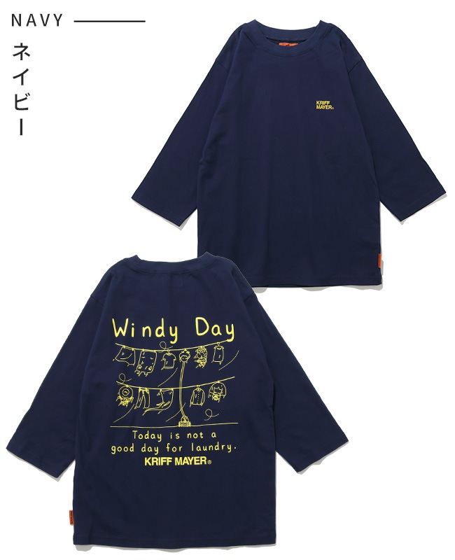 クリフメイヤー[公式] 楽LUCK七分袖Tシャツ(日本の妖怪) KIDS J2536317