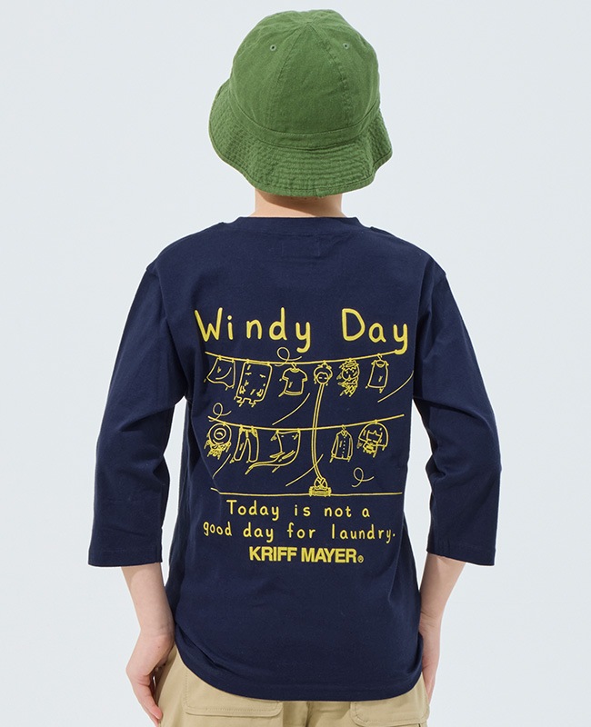 クリフメイヤー[公式] 楽LUCK七分袖Tシャツ(日本の妖怪) KIDS J2536317