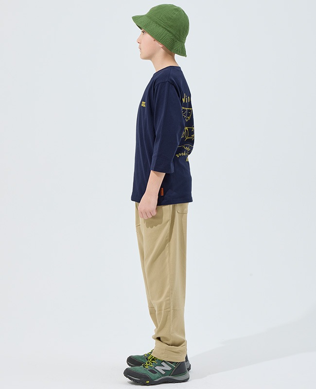 クリフメイヤー[公式] 楽LUCK七分袖Tシャツ(日本の妖怪) KIDS J2536317