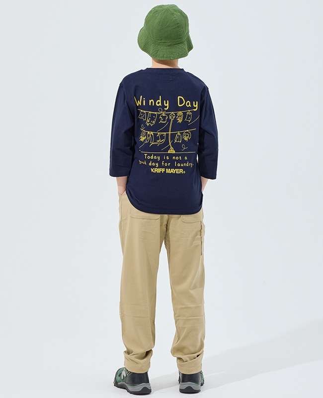 クリフメイヤー[公式] 楽LUCK七分袖Tシャツ(日本の妖怪) KIDS J2536317
