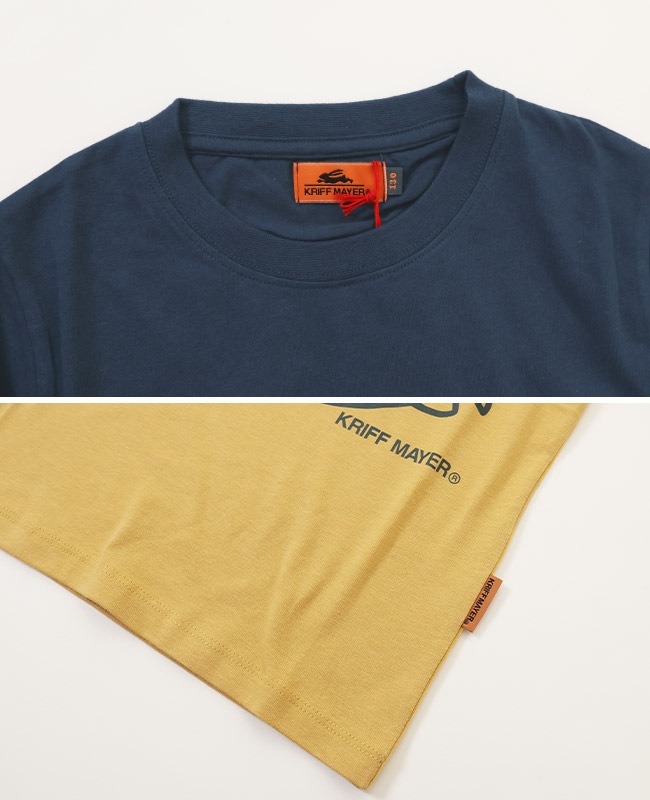 クリフメイヤー[公式] 楽LUCK-7分袖T(メガマウス) KIDS J2434308