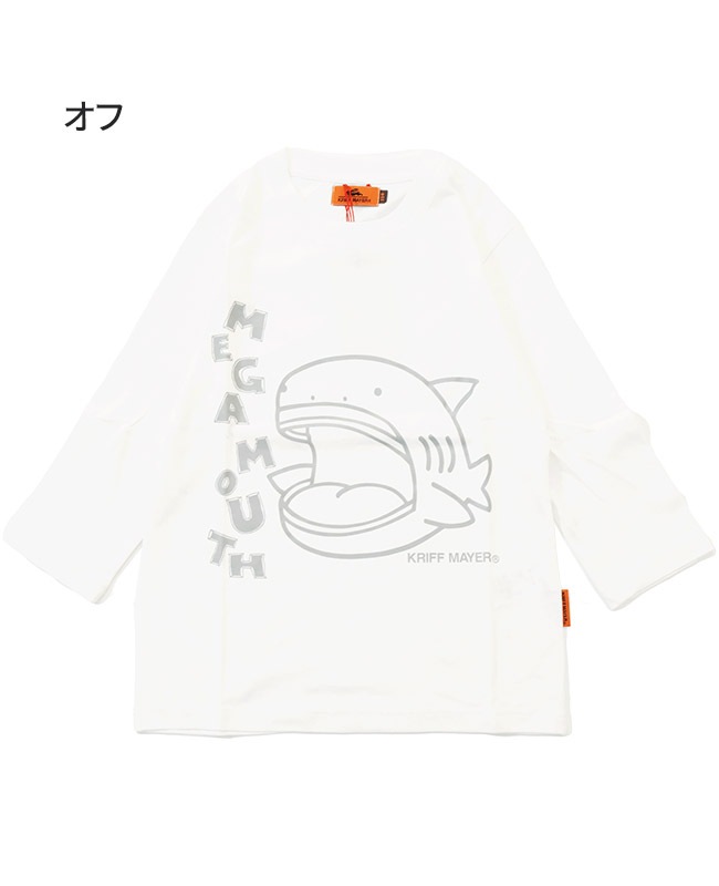 クリフメイヤー[公式] 楽LUCK-7分袖T(メガマウス) KIDS J2434308