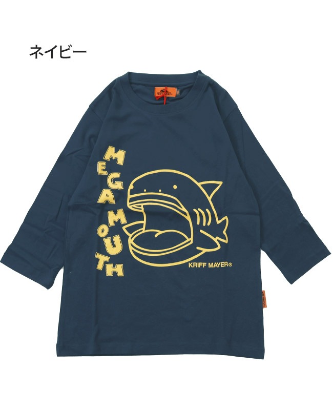 クリフメイヤー[公式] 楽LUCK-7分袖T(メガマウス) KIDS J2434308