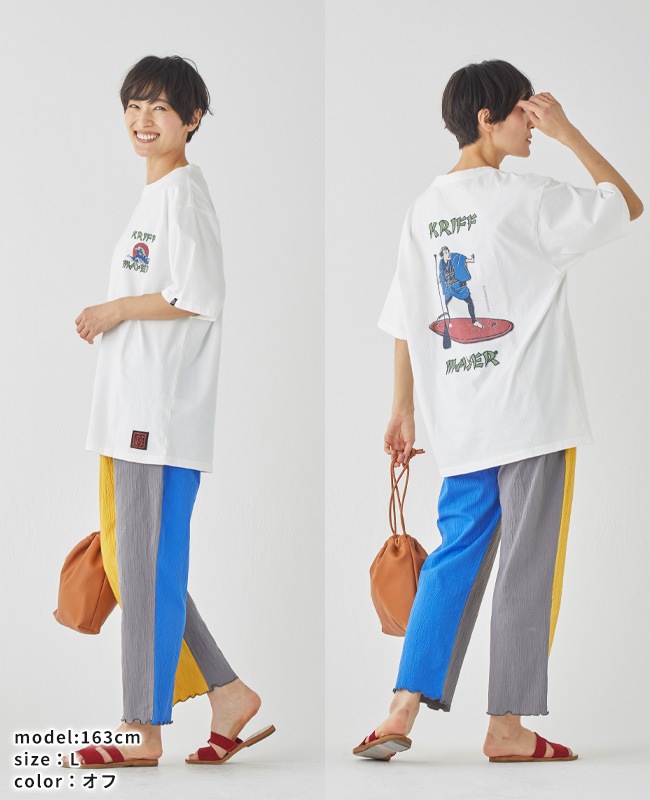 クリフメイヤー[公式] 浮世絵MIXプリントT(サップ) MENS 2457810