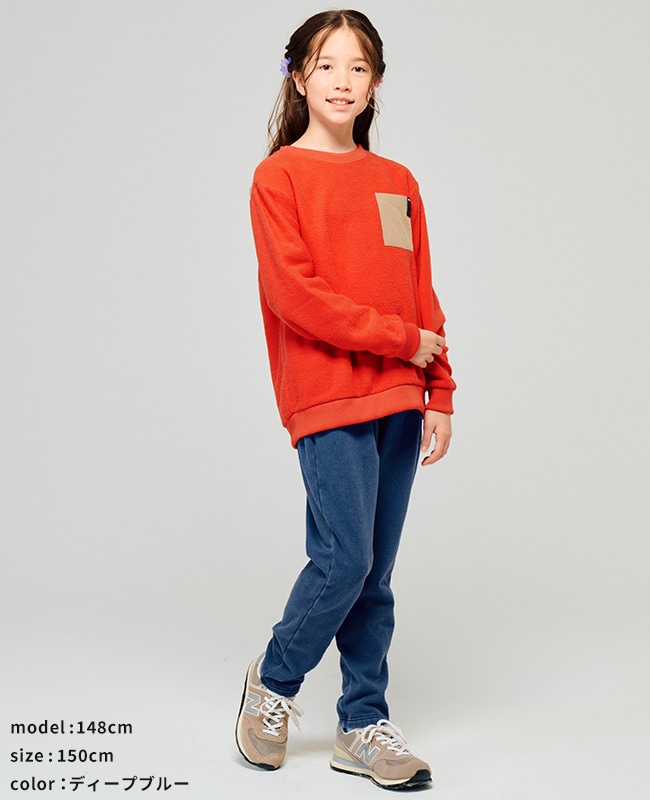 クリフメイヤー[公式] 裏シャギーデニムパンツ KIDS J2517105