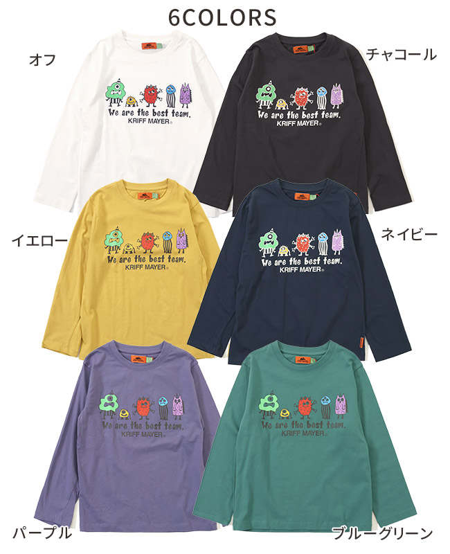 クリフメイヤー[公式] 楽LUCK-T（モンスター） KIDS J2434305