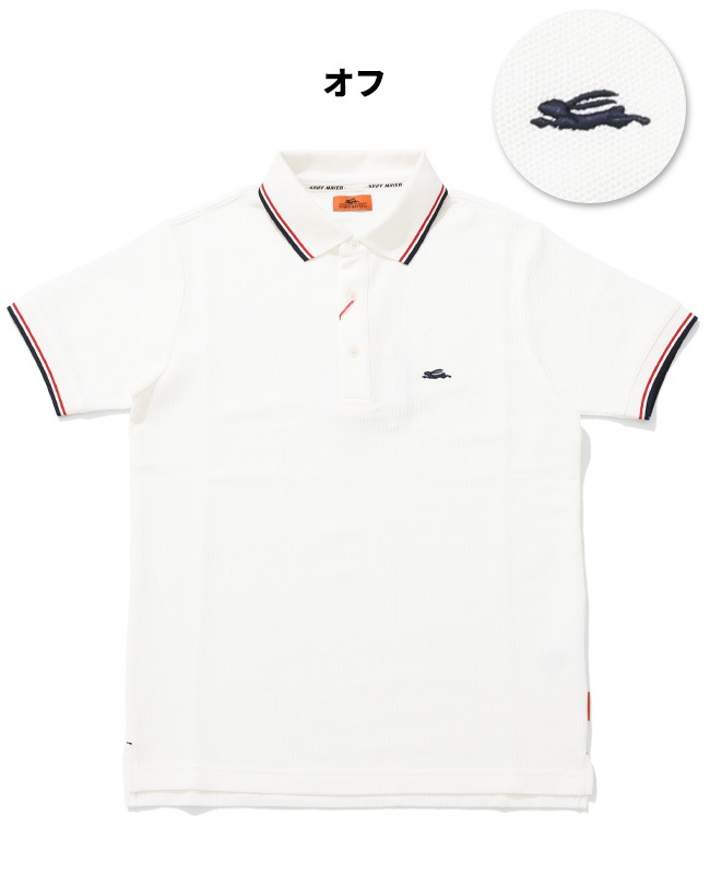 クリフメイヤー[公式] 冷感リンクスカノコリブラインポロ MENS 2445104