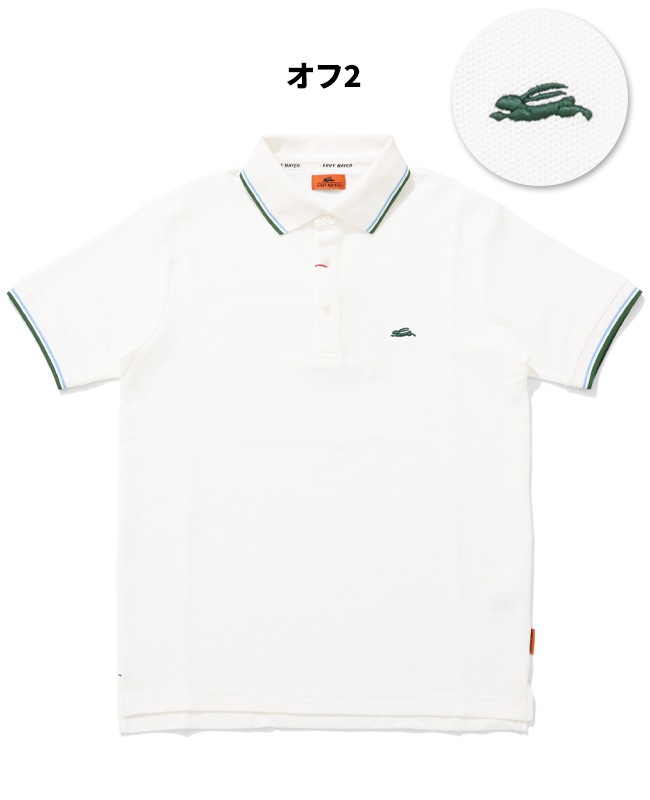 クリフメイヤー[公式] 冷感リンクスカノコリブラインポロ MENS 2445104