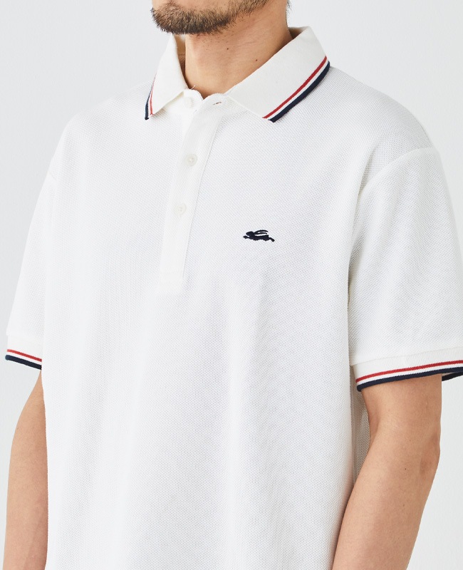 クリフメイヤー[公式] 冷感リンクスカノコリブラインポロ MENS 2445104
