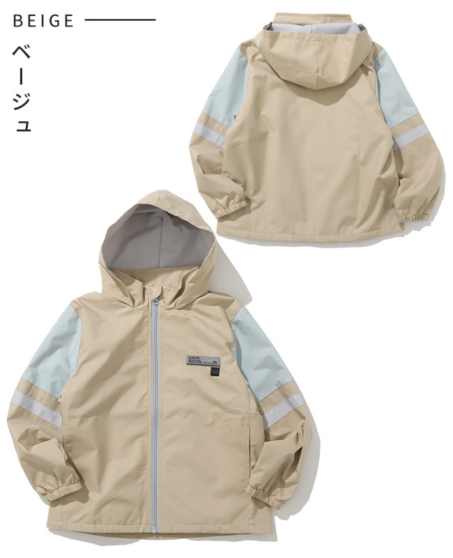 クリフメイヤー[公式] 切替撥水ジャケット KIDS J2517100