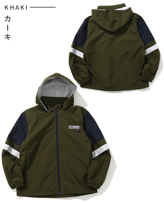 クリフメイヤー[公式] 切替撥水ジャケット KIDS J2517100