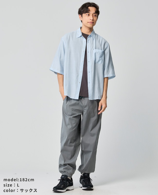 クリフメイヤー[公式] スズシゲ5分袖シャツ MENS 2547801