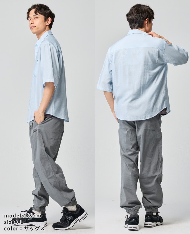 クリフメイヤー[公式] スズシゲ5分袖シャツ MENS 2547801