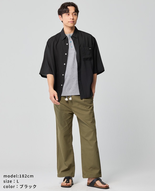 クリフメイヤー[公式] スズシゲ5分袖シャツ MENS 2547801