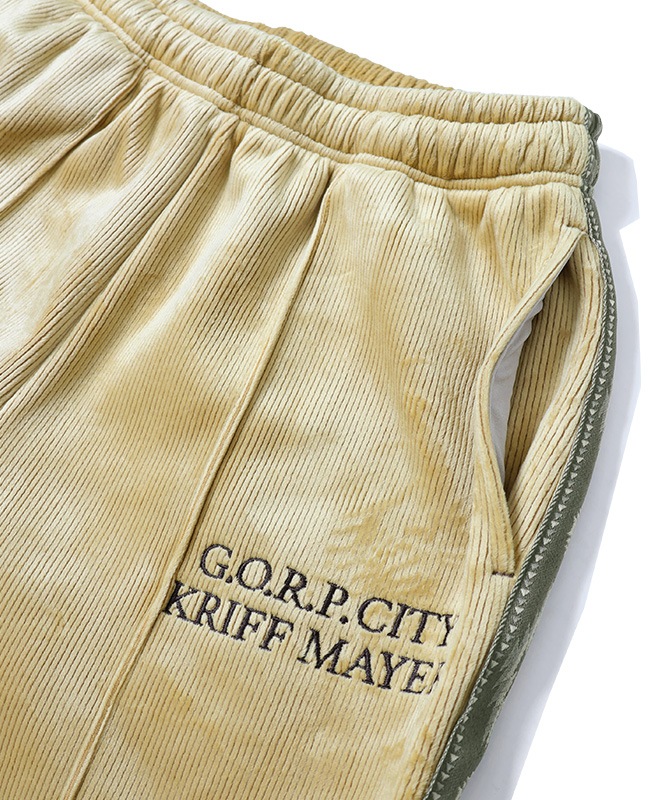 クリフメイヤー[公式] ボンディングベロアトラックパンツ MENS 2423110