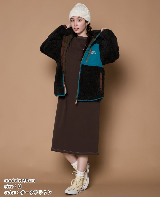 クリフメイヤー[公式] もちのびワンピース LADYS W2515607