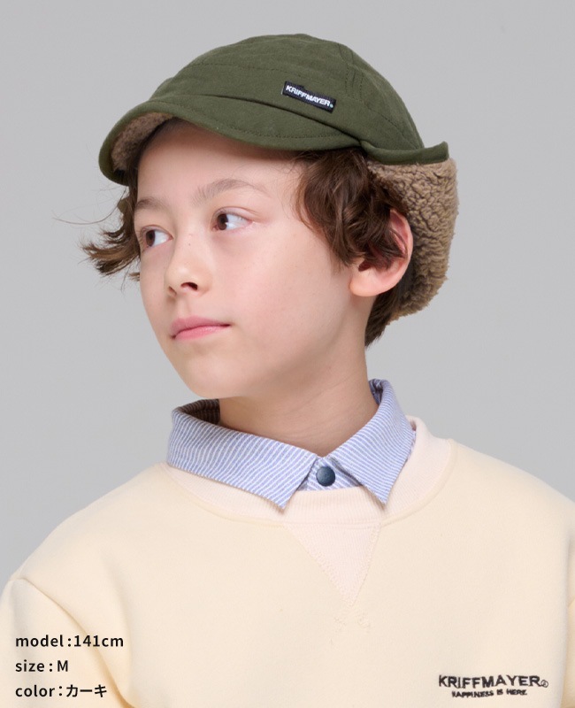 クリフメイヤー[公式] 裏ボアフライトキャップ LADYS KIDS J2521902