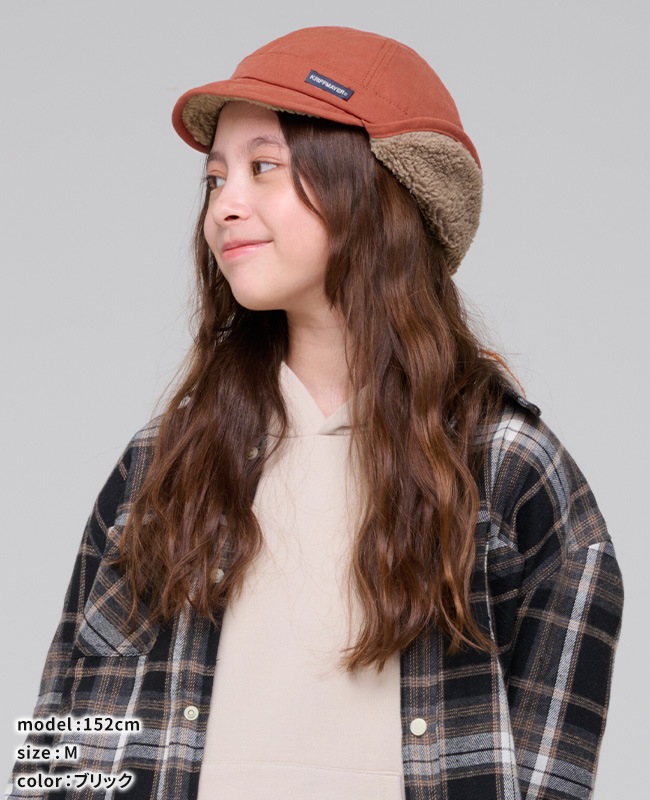 クリフメイヤー[公式] 裏ボアフライトキャップ LADYS KIDS J2521902