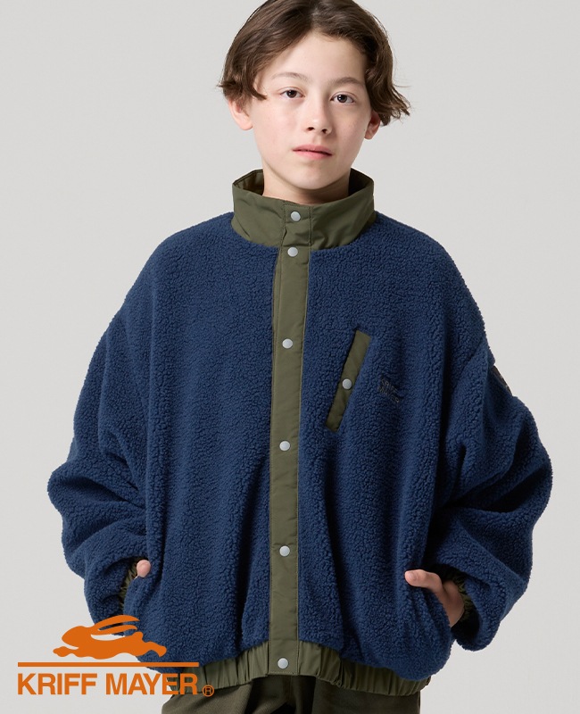 クリフメイヤー[公式] 耐風ボアスタンドジャケット KIDS J2617836
