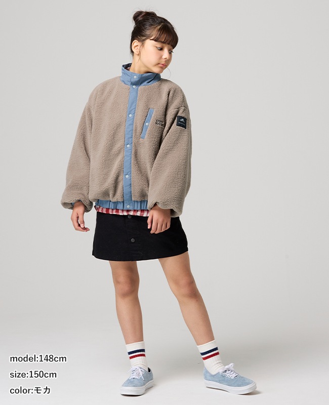 クリフメイヤー[公式] 耐風ボアスタンドジャケット KIDS J2617836