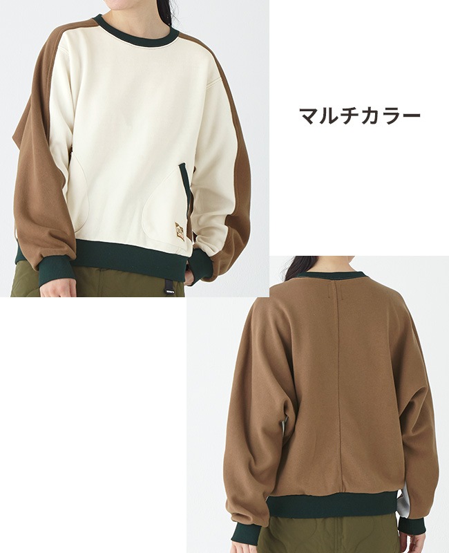 クリフメイヤー[公式] スウェットモモンガクルー LADYS 2417833L