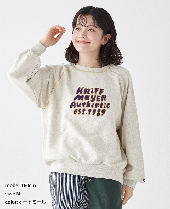 クリフメイヤー[公式] のび～る裏毛スウェット LADYS W2437828